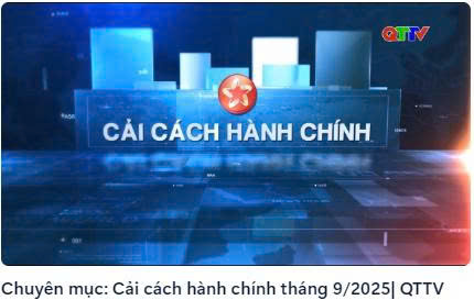 Chuyên mục: Cải cách hành chính tháng 9/2025